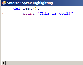 Smarter Syntax Highlighting - Ayende @ Rahien
