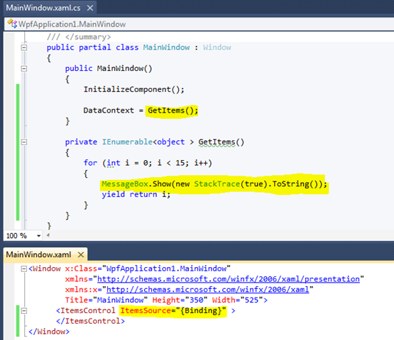 How to find the stack trace for databinding? Answer - Ayende @ Rahien